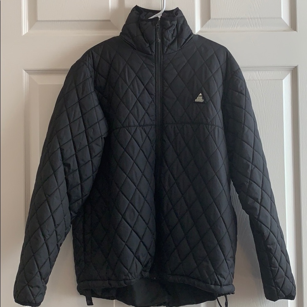 All Good Black Lawson FullZip Jacket Size Medium